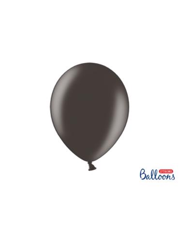 Balon Strong 30cm, Czarny 1szt. Pastel