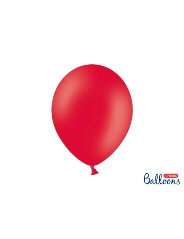 Balon Strong 30cm, Czerwony 1szt. Pastel