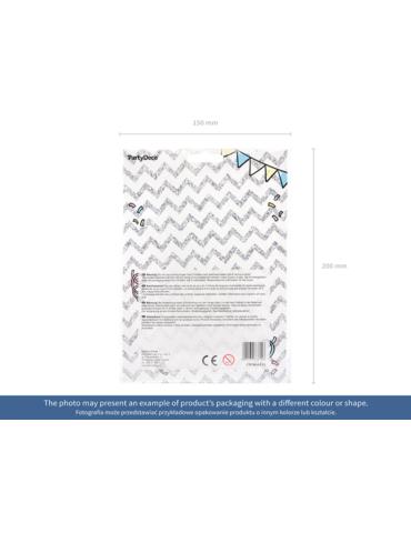 Balon foliowy Cyfra ""0"", 86cm, złoty