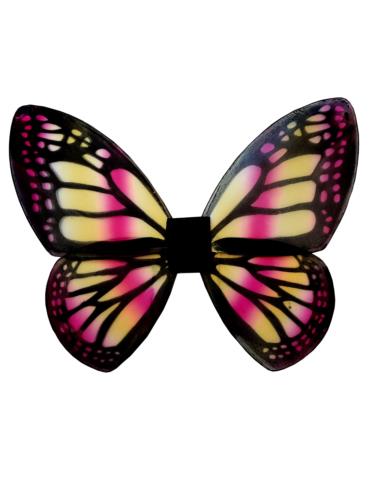 Skrzydła Motyla Żółto-Różowe 57708Z Motyl Elf 56x42cm