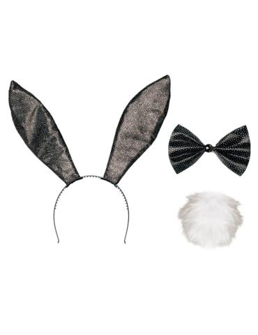 1Zestaw Króliczek Czarny Playboya 52282C Wieczór panieński