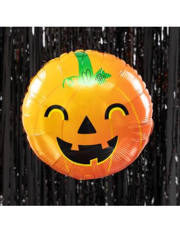 1Balon foliowy Dynia 45cm 460657 Halloween Andrzejki Party Kot