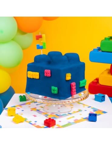 1Świeczka cyfra 3 Klocki 129555 Urodziny Rocznice cyferka