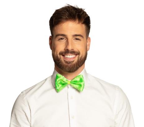 1Mucha z Cekinami Zielona Neonowa 53129Z