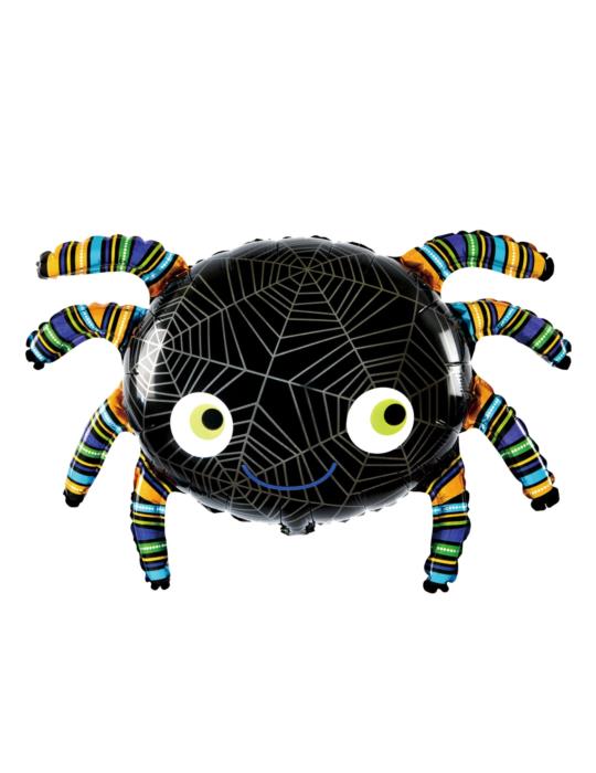 1Balon foliowy wesoły Pająk 460447 61x89cm Halloween Andrzejki Party