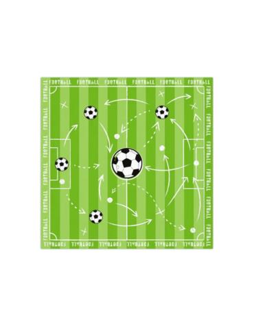 1Serwetki Papierowe Piłka Nożna 129968 10 sztuk 33x33 football urodziny przyjęcia