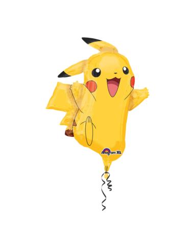 1Balon foliowy Pikachu Pokemon 2946001 urodzinowy 62 x 78 cm