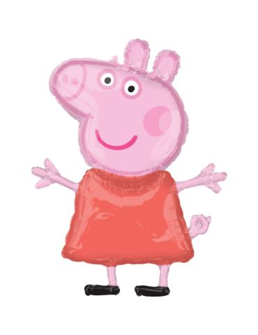 1Balon foliowy Świnka Peppa 4154075 Peppa Pig XXL 63 x 81 cm