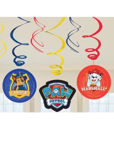 1Świderki Psi Patrol Paw Patrol 9903833 zawieszki 6szt.