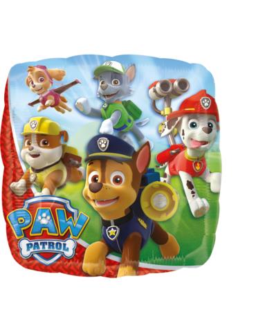 1Balon foliowy Psi Patrol 43cm 3017975 Paw Patrol Chase Marshall Skye urodzinowy