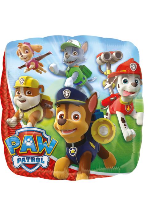 1Balon foliowy Psi Patrol 43cm 3017975 Paw Patrol Chase Marshall Skye urodzinowy