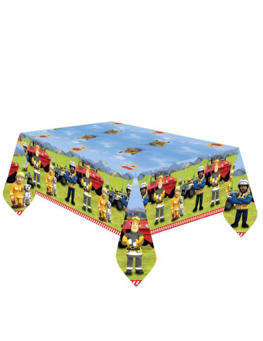 1Obrus Strażak Sam 9912961 urodzinowy foliowy 120x80cm