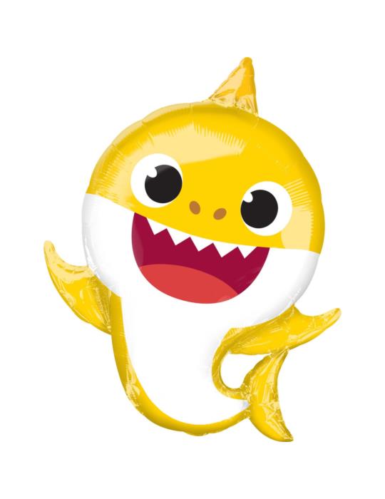 1Balon foliowy Baby Shark 4076001 Rekin XXL 66cm