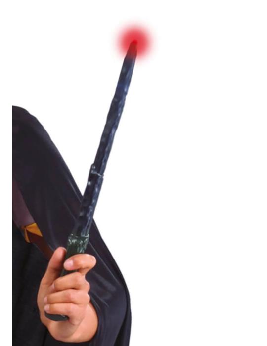 1Różdżka Harry światło i dźwięk PT111 Czarodziej Wiedźma Czarownica