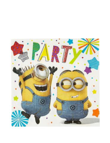 1Serwetki Minionki 33x33cm 20szt 9907314