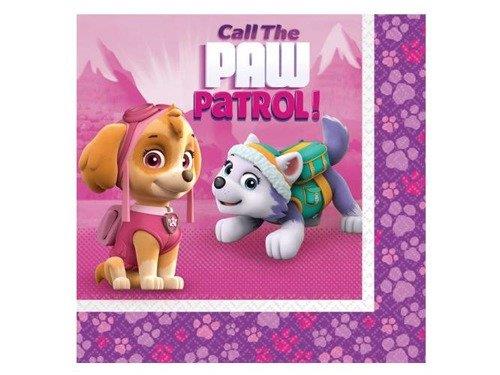 1Serwetki Skye Psi Patrol 20szt. 9902612 Sky Paw Patrol 33x33cm urodzinowe