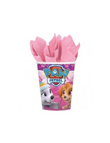 1Kubeczki Skye Psi Patrol 250ml 581665 urodzinowe Paw Parol 8szt
