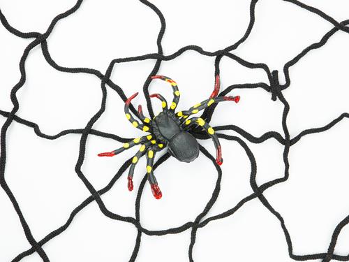 Pajęczyna Halloween czarna 150cm 24610