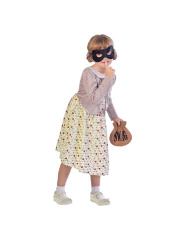 Strój Babcia Gangsterka 9903228 122/128 złodziejka Czerwony Kapturek