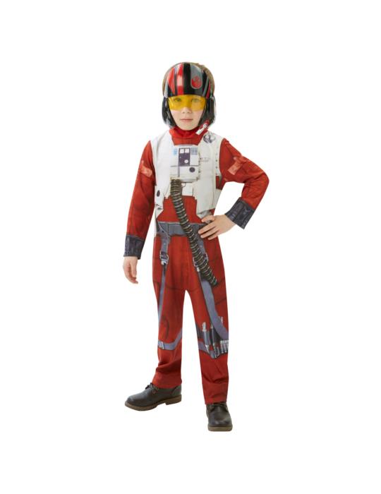 Strój Pilota X-Wing 620264 110/116 Lotnik kombinezon Myśliwca Star Wars Gwiezdne Wojny rebelia