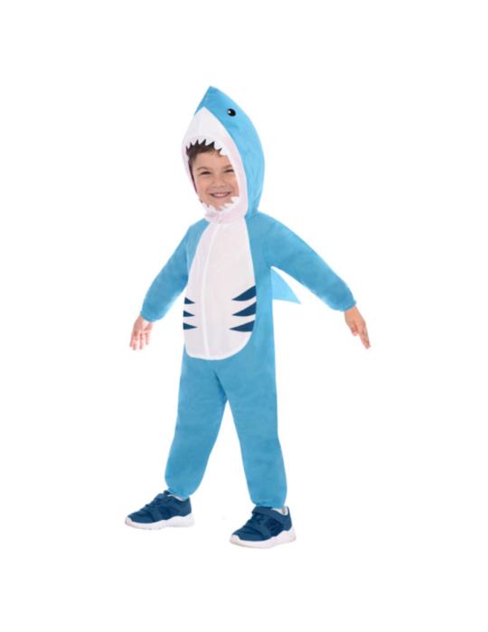 1Strój Kombinezon Rekinek 98/104 9907150 Błękitny