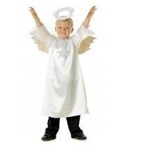 1Strój Aniołka dla Chłopca 2530 134/140 złote skrzydła jasełka anioł