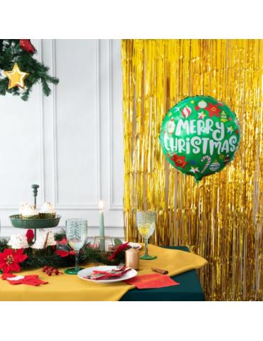 1Balon Merry Christmas Foliowy 460704 45 cm dekoracje świąteczne