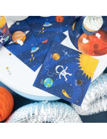 1Serwetki Kosmos Papierowe 129821 10 sztuk 33x33 urodzinowe