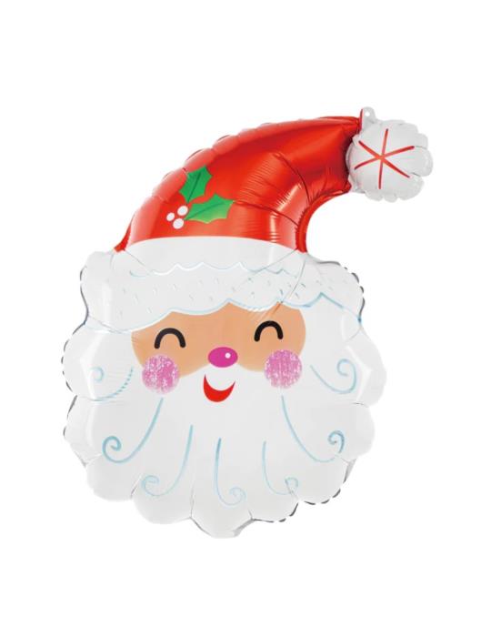 1Balon Święty Mikołaj Foliowy 460701 44x62cm dekoracja świąteczna