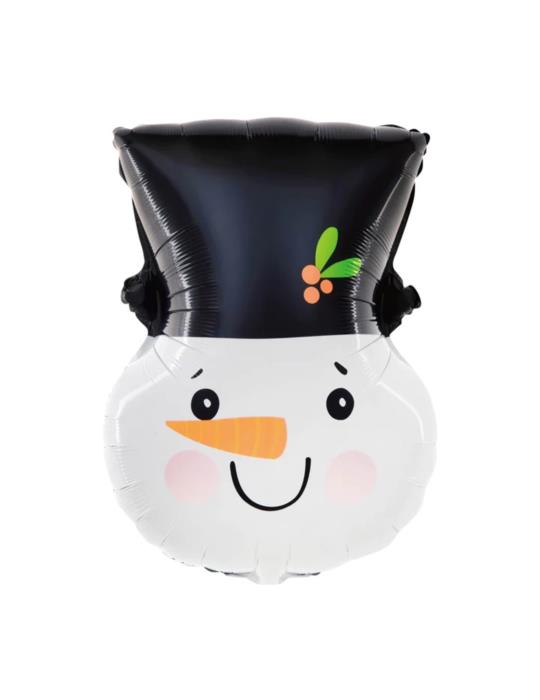 1Balon Bałwanek Foliowy 460700 45x61 dekoracja świąteczna