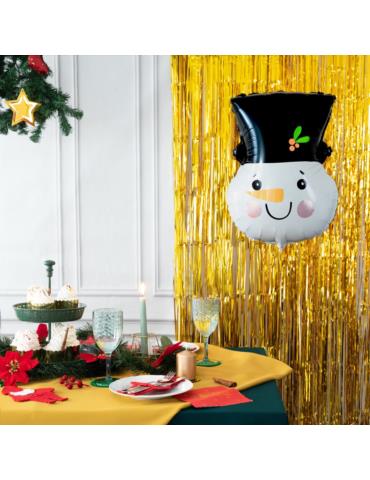1Balon Bałwanek Foliowy 460700 45x61 dekoracja świąteczna