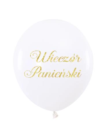 Zestaw Balonów Wieczór Panieński BWPB 6szt białe