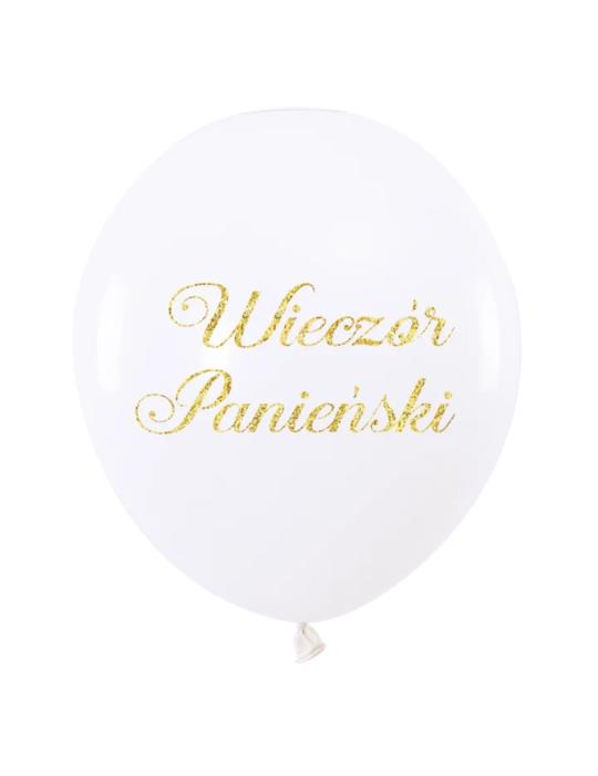 Zestaw Balonów Wieczór Panieński BWPB 6szt białe