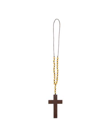 Krzyż drewniany duży LUX 64331 ksiadz zakonnica mnich pastor kardynał papież