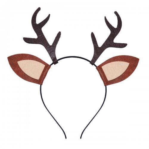 1Opaska Renifera rogi i uszy SM3875 Boże Narodzenie Rudolf