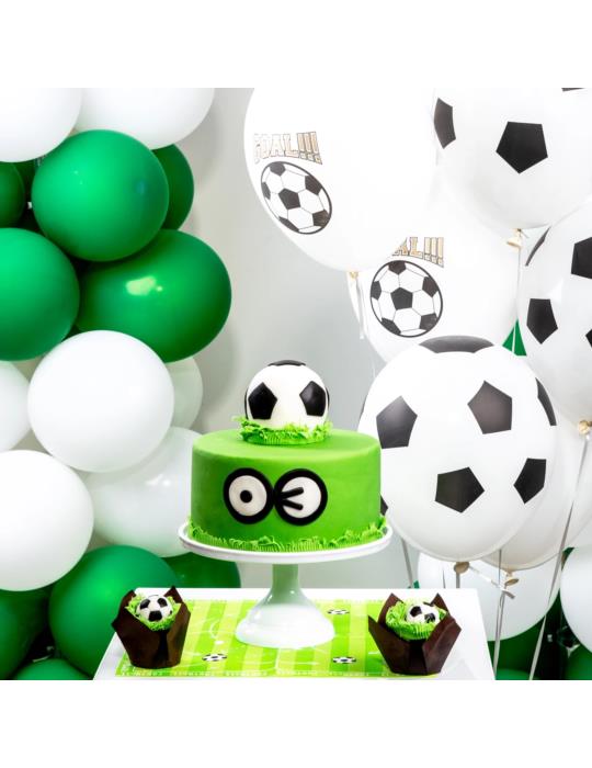 Balony Lateksowe Piłka Nożna 129937 6 sztuk football urodziny party