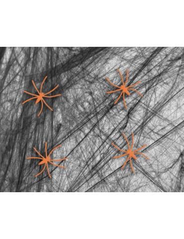 Pajęczyna Halloween czarna XXL 512543 200g Halloween Andrzejki Zombie Party