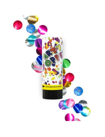 1Tuba Kolorowe Konfetti Mini 512184 11 cm 24 szt party przyjęcia sylwester