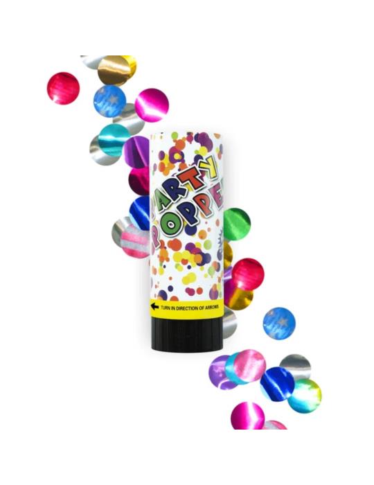 1Tuba Kolorowe Konfetti Mini 512184 11 cm 24 szt party przyjęcia sylwester