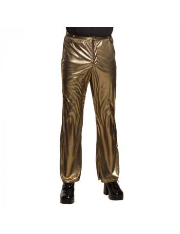 Spodnie disco złote 87142 M/L
