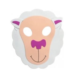 Maska Zwierzątka Pianka CM126 Owieczka Owca Owcy