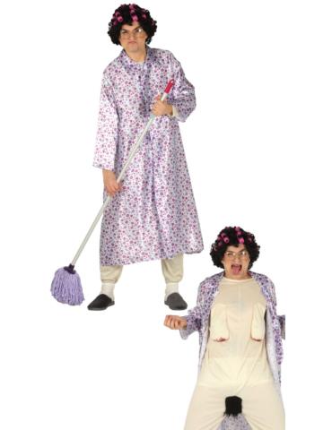 1Ad Strój Stara Goła Babcia 80229 L Ekshibicjonista