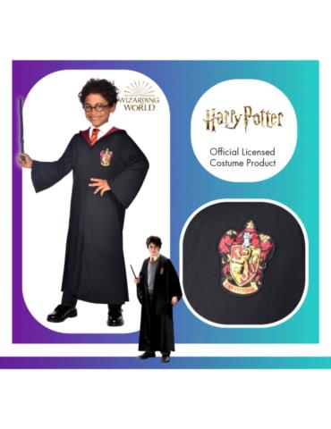 1Strój Harry Potter 146/152 9911797 Zestaw Gryffindor Kostium Różdżka Okulary 1Strój Harry Potter 146/152 9911797 Zestaw Gryffindor Kostium Różdżka Okulary