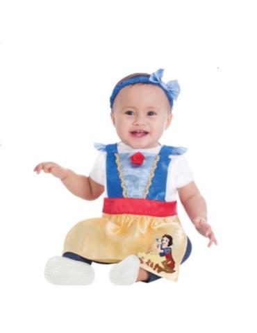 Strój Królewna Śnieżka 86/92 PIN12 BZ z opaską księżniczka