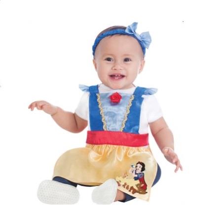 Strój Królewna Śnieżka 86/92 PIN12 BZ z opaską księżniczka