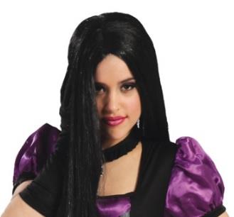 1Peruka Indianina Indianki 95986 dla dzieci długa czarna