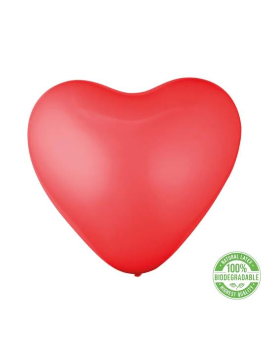 1Balony Serce Czerwone 6 szt 110034 12 cali gumowe walentynki dzień zakochanych