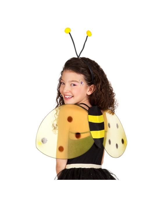 1Strój Pszczółka Zestaw z opaską 52852 Opaska + Skrzydełka Pszczółki