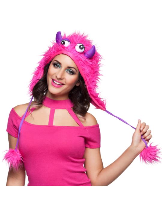 1Czapka Monster Różowa 81029BZ różowy potwór