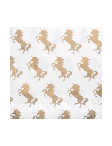 Serwetki urodzinowe Jednorożec 50012 Unicorn Party 33x33cm